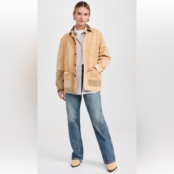 Polo Ralph Lauren Lined Field Barn Jacket in Tan Size S BNWT - Picture 3 of 7